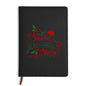 Custom 2 Sides Print PU Black and Brown Notebook